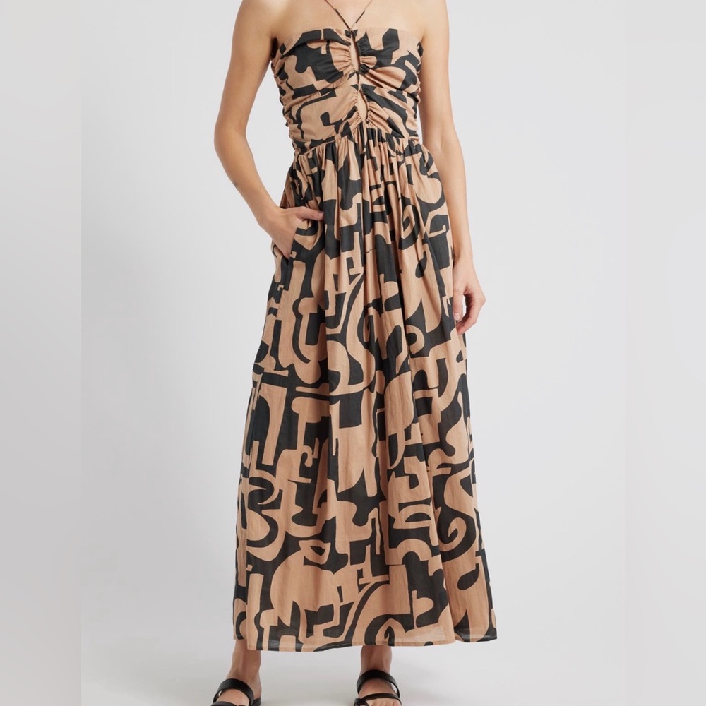 Rails Silvia Geo Cutout Maxi Dress